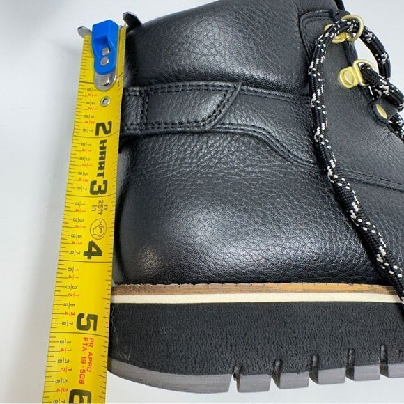 Cole Haan ZEROGRAND Explore Getaway Hiker Boot Black Leopard Print Size 8.5 - Picture 13 of 15